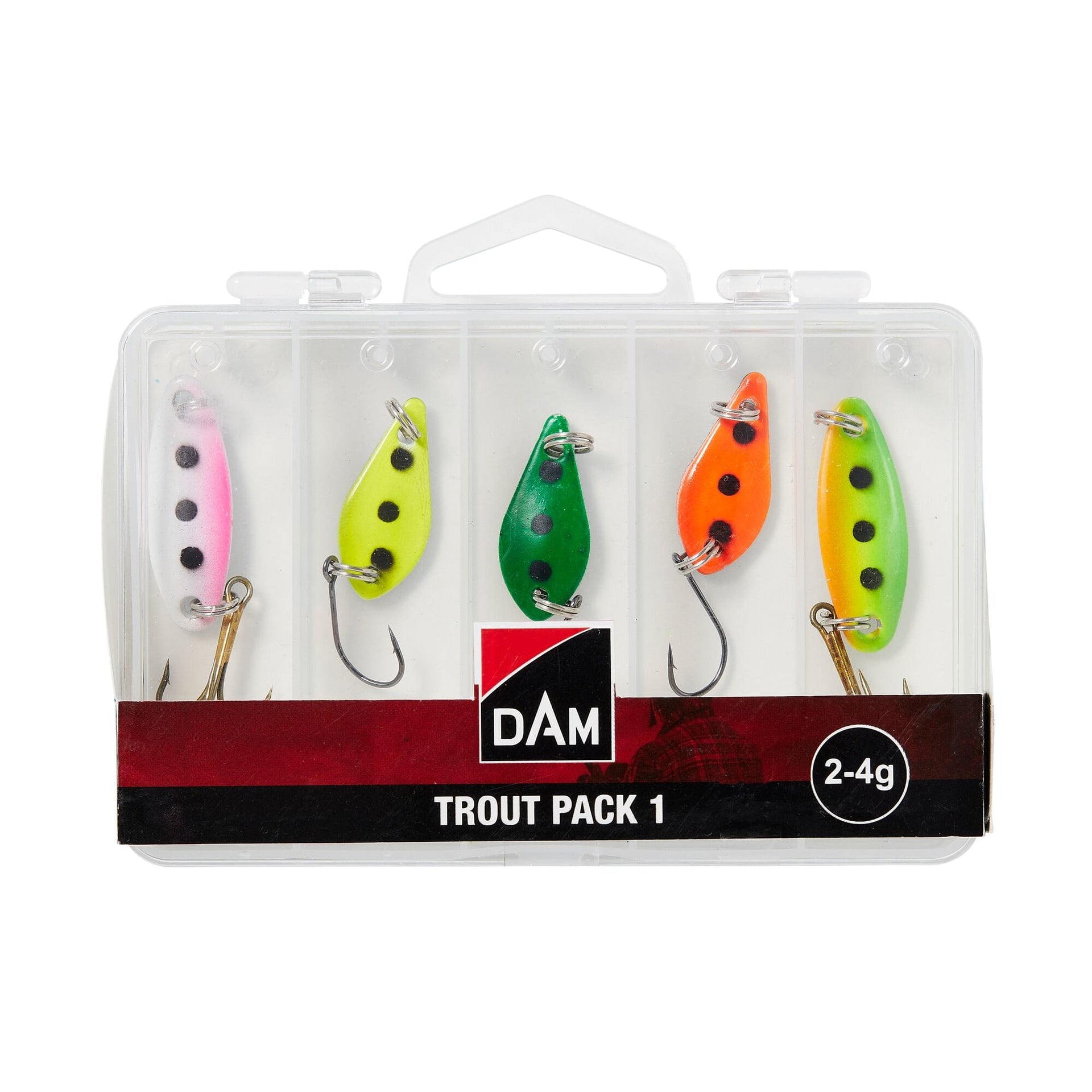DAM Trout Pack Box 2-4g