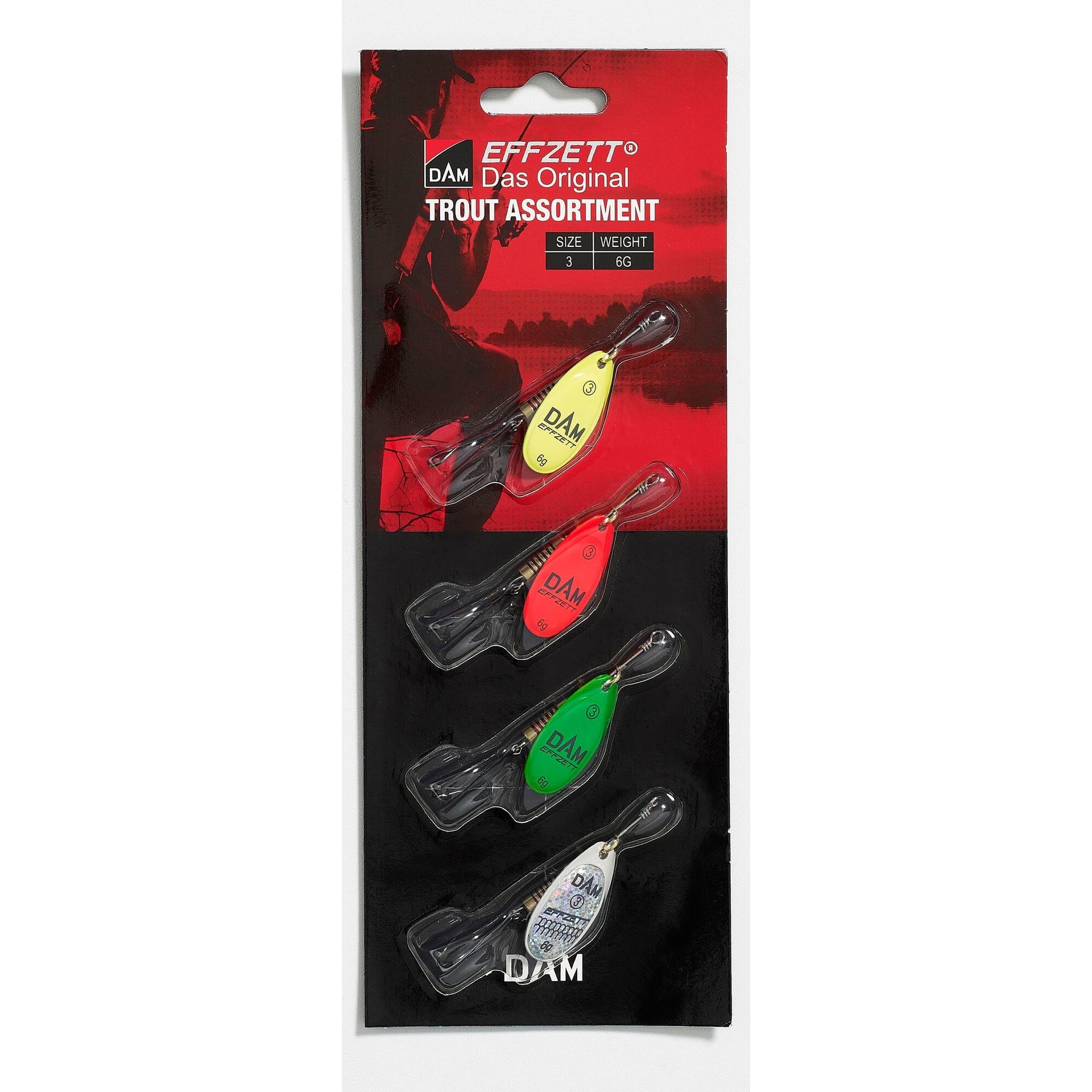 DAM Zander Spinner Assortment