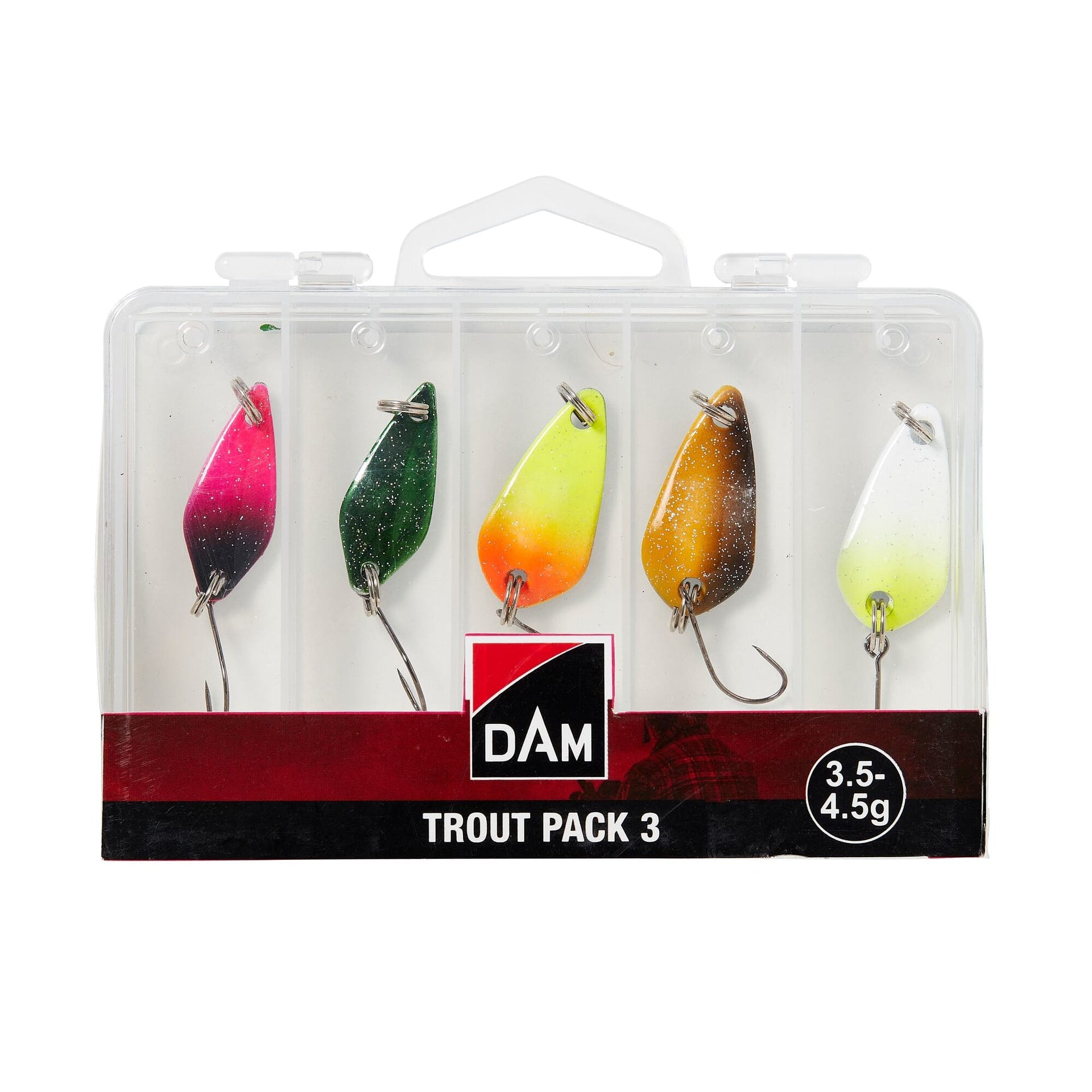 DAM Trout Pack Box 3.5-4.5g